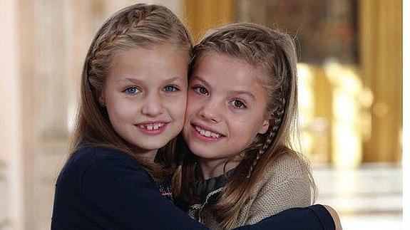 La Navidad de Leonor y Sofía