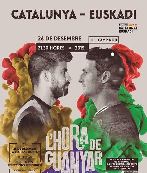 Las entradas del Cataluña-Euskadi, a la venta por 10 euros