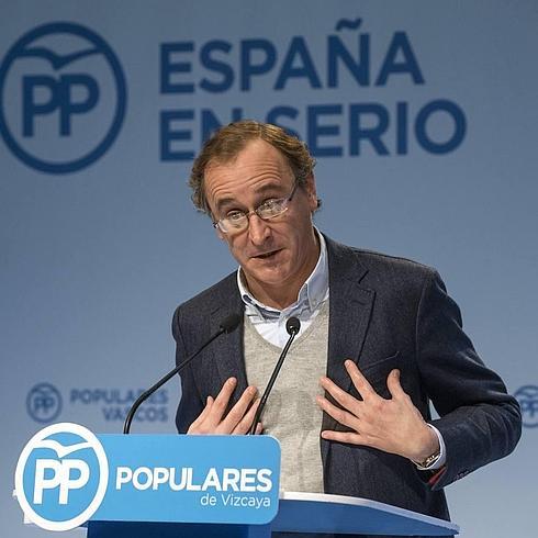 Alonso acusa a Ortuzar de ser el «monaguillo de Pedro Sánchez»