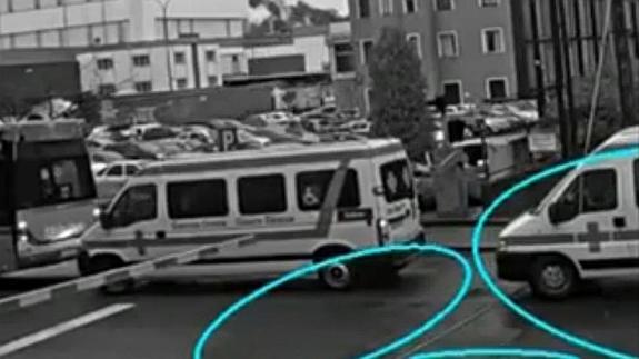 Así funciona el sistema de visión inteligente instalado en el paso a nivel de Basauri