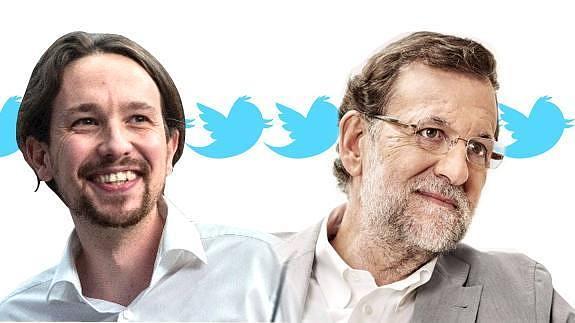 La batalla electoral en Internet es (casi) un cara a cara entre Rajoy y Pablo Iglesias