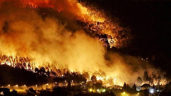 El devastador incendio de Berango fue intencionado, según los indicios que maneja la Ertzaintza