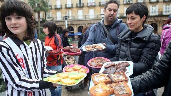 Dulce aperitivo de Carnaval