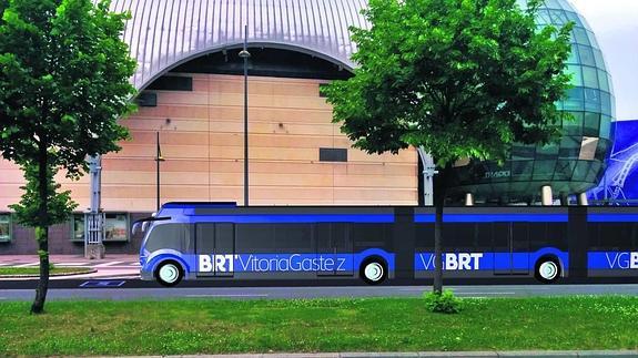 El Gobierno vasco retrasa hasta abril el estudio sobre el BRT para Vitoria