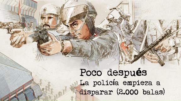 «Aquí ha habido una masacre»