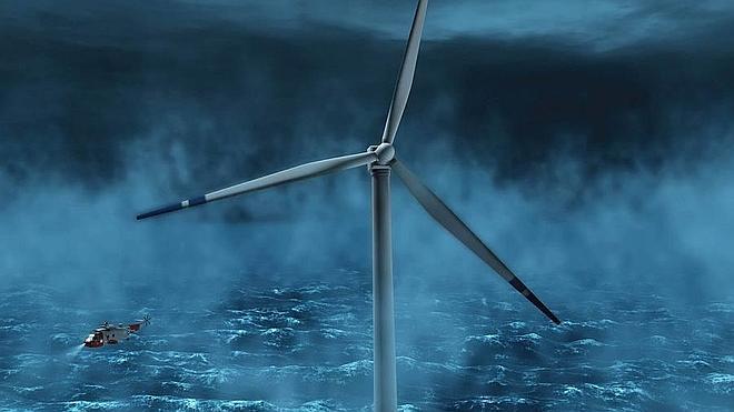Frenazo al plan del Gobierno vasco para probar molinos eólicos marinos en Bizkaia