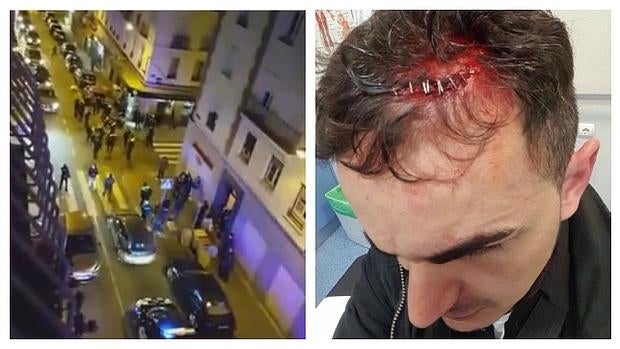 Catorce policías heridos y seis dominicanos detenidos en una batalla campal en Madrid