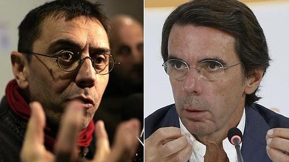 Monedero llama a Aznar «criminal de guerra» por su papel en Irak