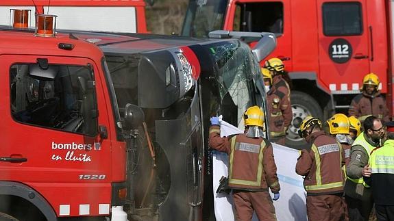 El conductor del autocar da negativo en el control de drogas y alcohol