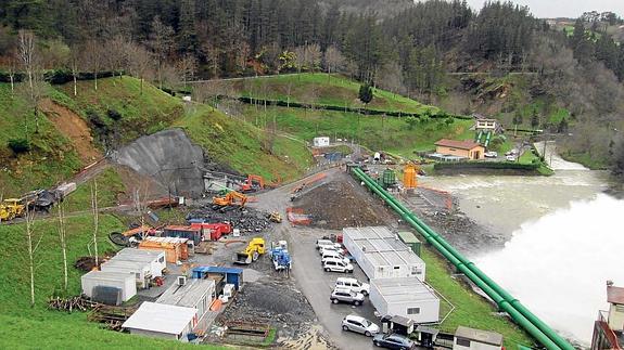 Un túnel de 1,3 kilómetros a la altura de la presa de Undurraga blindará la red de agua en Bizkaia