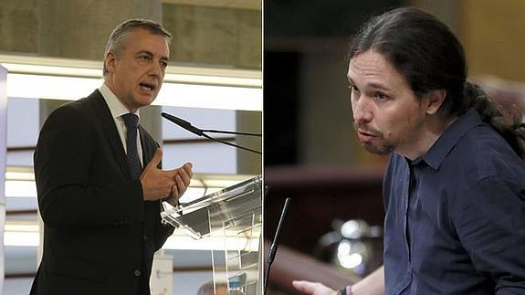 Urkullu y Pablo Iglesias, los líderes más valorados por los vascos, aunque con suspenso