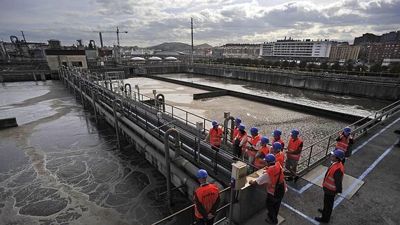 La depuradora de Galindo vuelve a ser el eje central de las inversiones del Consorcio de Aguas
