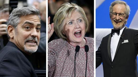 Hollywood se rinde a Hillary