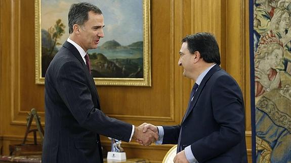 El Rey recibirá al PNV el lunes en la nueva ronda de consultas