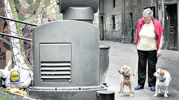 La basura gana la batalla en el Casco Viejo