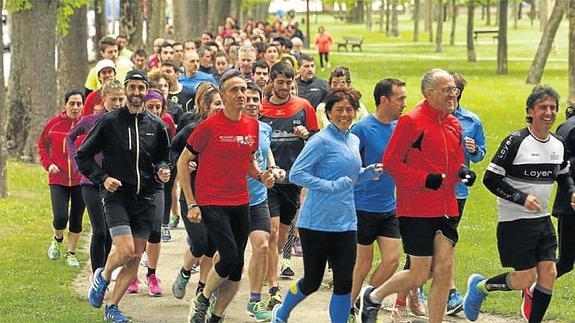 Correr en Vitoria, mejor en grupo