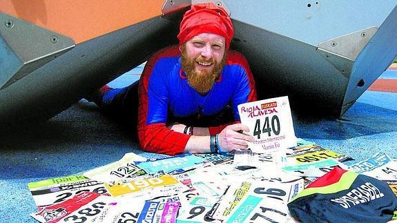 ‘Spiderabel’ correrá el maratón Martín Fiz