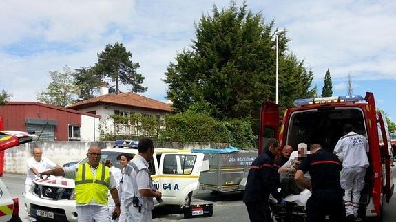 Una explosión en el norte de Bayona causa dos muertos y varios heridos