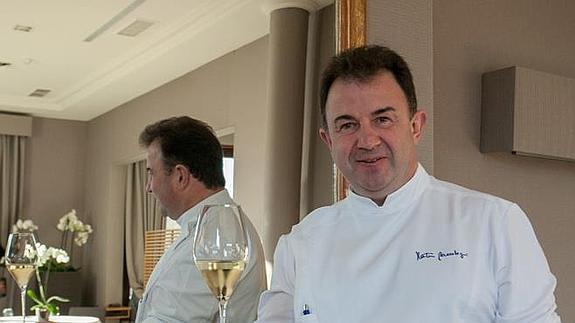 Martín Berasategui: «No me atrevía a vestir de chef»