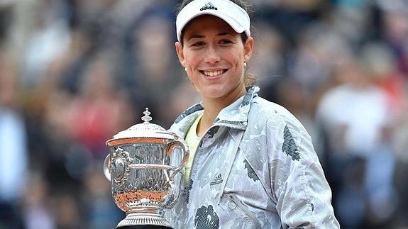 Garbiñe Muguruza: «He salido sin miedo, a morder a la pista»