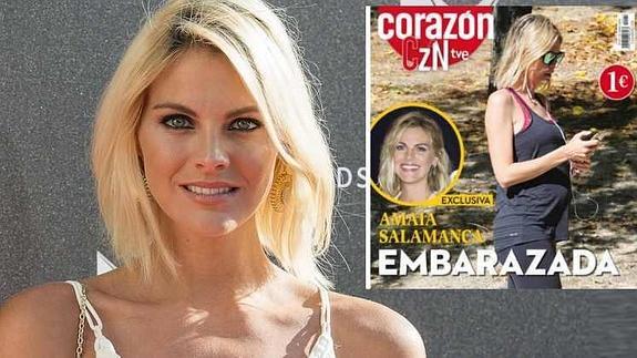 Amaia Salamanca, embarazada por tercera vez