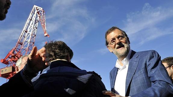 Rajoy pasa de Euskadi en la campaña