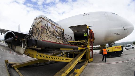 Foronda bate el récord de carga y es el aeropuerto que más crece en España