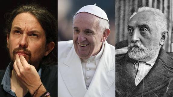 Iglesias, el Papa y Unamuno