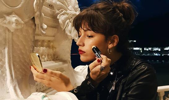 Úrsula Corberó, una turista más en Euskadi