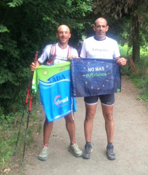 Un atleta vasco bate un récord al recorrer el Camino Santiago en 6 días y 14 horas
