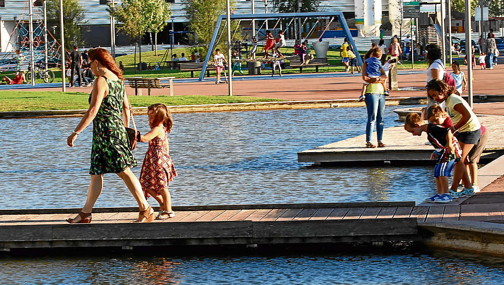 El estanque del parque del Este tendrá un vallado vegetal en dos meses