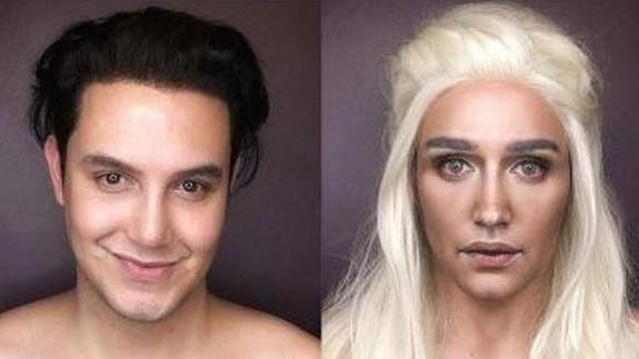 La increíble transformación de un hombre en las mujeres de 'Juego de Tronos'