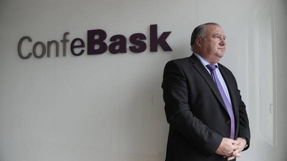 Larrañaga ha conseguido pacificar la patronal vasca en su primer año de mandato