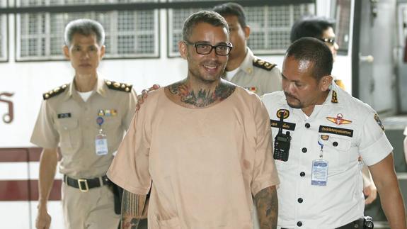 Segarra, el acusado por descuartizar a un español en Bangkok, vuelve a declarar ante el juez