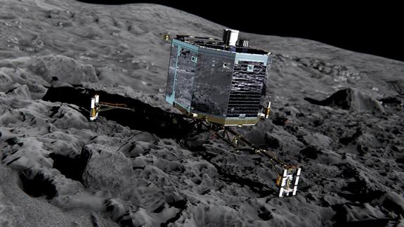 La ESA apaga la radio de 'Philae'