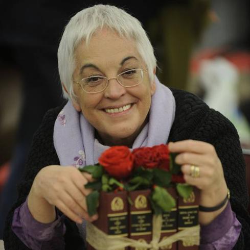 Toti Martínez de Lezea, pregonera de la Fiesta de la Vendimia de Rioja Alavesa