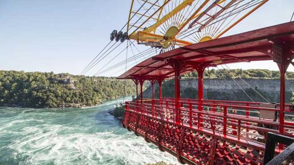 El funicular español en las cataratas del Niágara cumple cien años