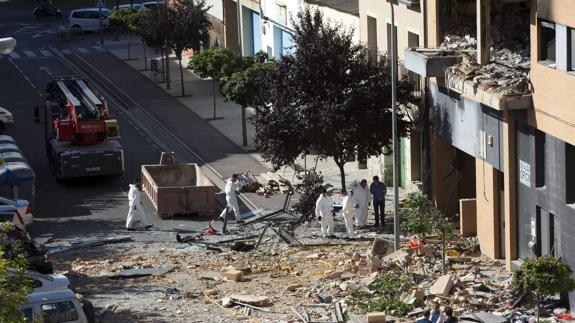 El fallecido de Tudela podría haber estado manipulando sustancias químicas antes de la explosión