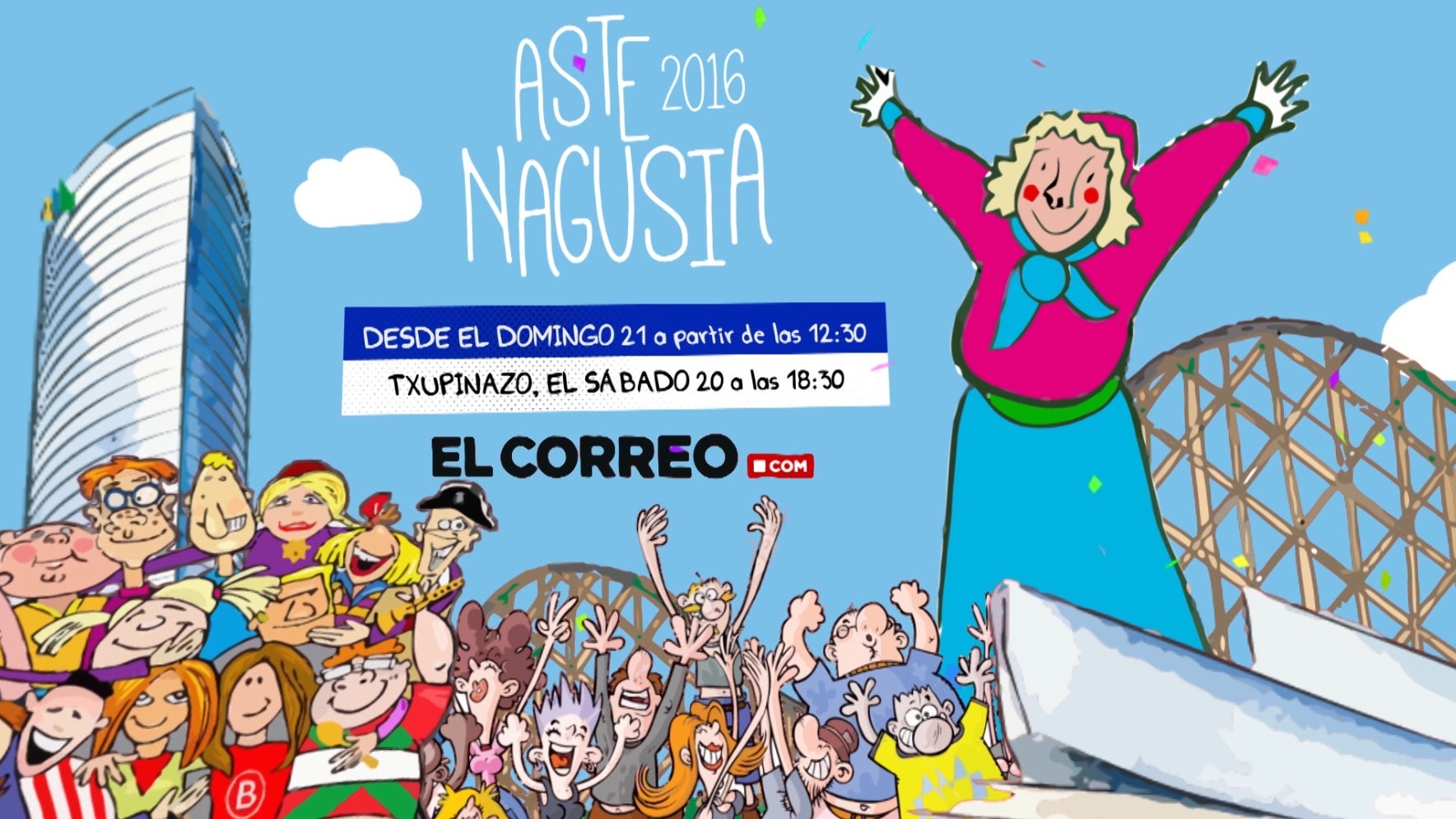 Toda la Aste Nagusia, en directo en elcorreo.com