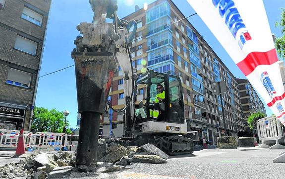 Comienzan las obras de la calle Aragón