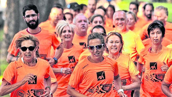 Sudar en equipo en El Prado