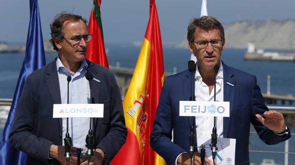 Alonso advierte de que la «coalición del bloqueo» pretende trasladarse a Euskadi