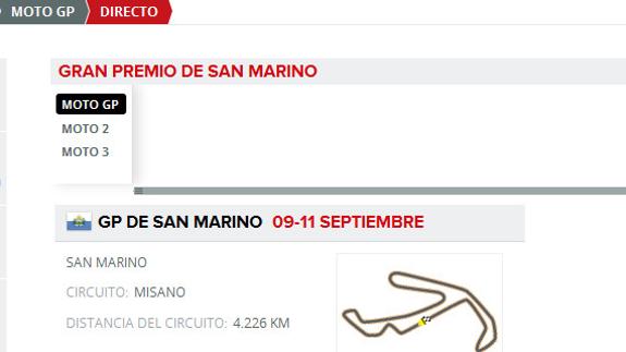 MotoGP San Marino 2016 directo: horarios y clasificaciones de los entrenamientos libres en Misano online