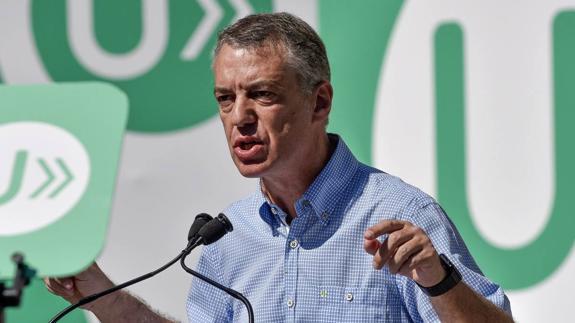 Urkullu promete «seguir acercando Euskadi a Europa» mientras otros se entretienen «entre oasis y espejismos»
