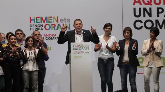 Otegi advierte de que si «existe un cachito de paz» en Euskadi es gracias a la izquierda abertzale