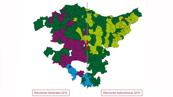 25-S: un mapa electoral muy distinto al de las elecciones generales