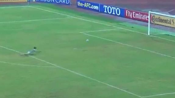 El portero de Corea del Norte que caza moscas