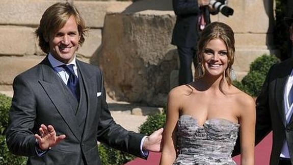 Amaia Salamanca y Rosauro Varo, padres por tercera vez