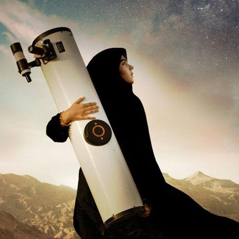 La chica del telescopio que sueña con ser astronauta