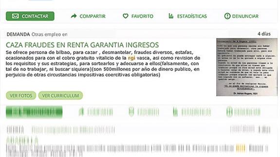 El negocio oculto de la RGI en Bizkaia: 200 euros al mes a cambio de un empadronamiento ilegal